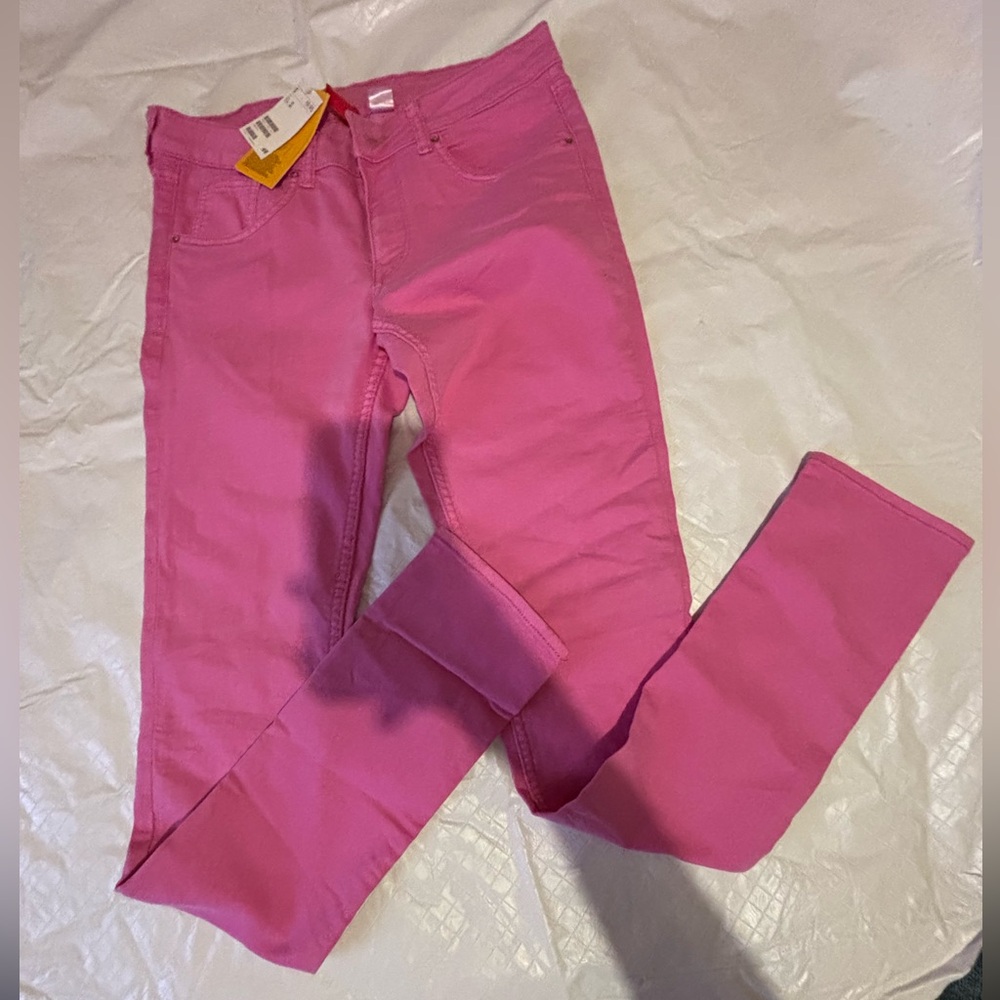 H&M Pink Skinny Jeans for Women Size 10 NWT